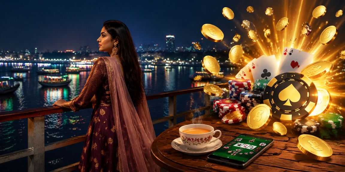 বরিশালের পোকার গেম খেলোয়াড় মোবাইল পেমেন্ট করছেন